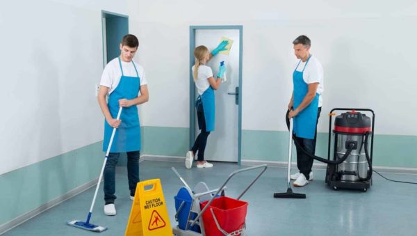 Qualified Cleaning Services Staff