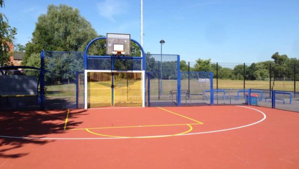 Basketball Ground Cleaning