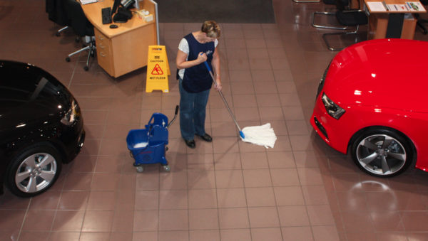 Car Showroom Cleaning