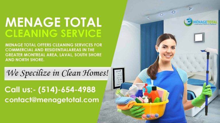 South Shore and North Shore Cleaning Montreal